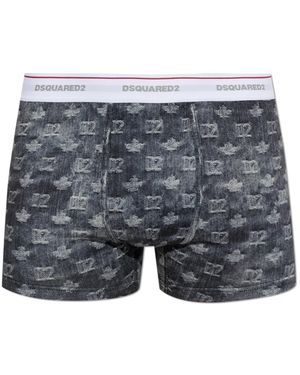 DSquared² Ondergoed ,Blauw ,Underwear - Grijs