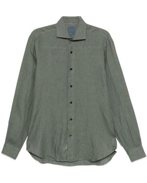 Barba Napoli Casual Shirts - Green