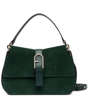 Furla Flow M Handtasche - Grün