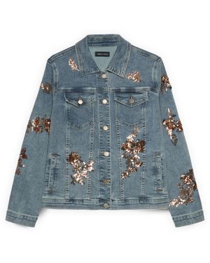 FIORELLA RUBINO Denim Jackets - Azul