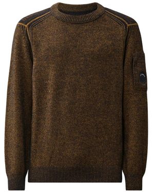C.P. Company Round-Neck Knitwear - Brown