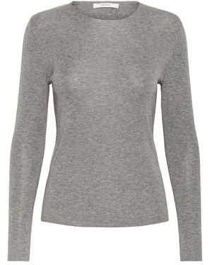 Gestuz Round-Neck Knitwear - Gris