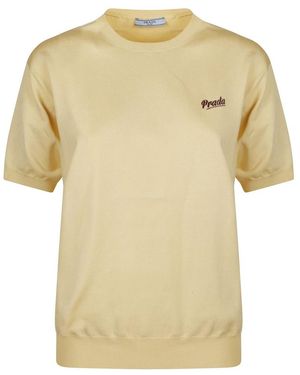 Prada T-Shirts - Gelb