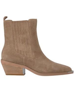 Alma En Pena. Cowboy & Biker Boots - Brown