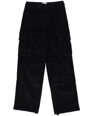 Arte' Straight Trousers - Black
