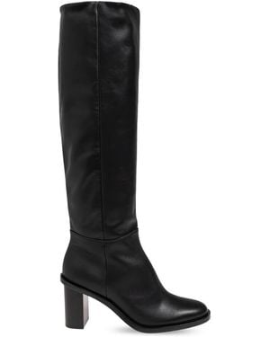 Max Mara Heeled Boots - Black