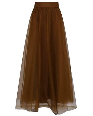 スカート ZIMMERMANN Women Skirts 7114DSS231PTPS Brown Zimmermann // Floral Maxi Skirt – VSP Consignment