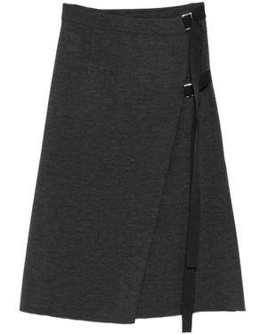 Mrz Midi Skirts - Zwart