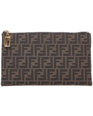 Fendi Clutches - Metallic