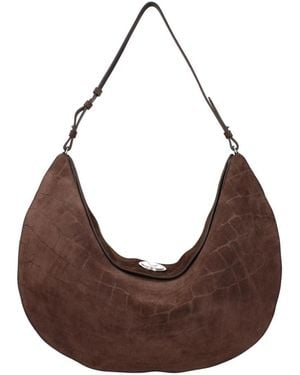 Jacquemus Tassen ,Bruin ,Katoen Le Sac Ovalo