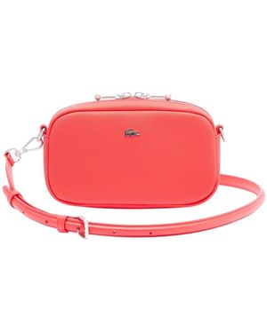 Lacoste Cross Body Bags - Rosso