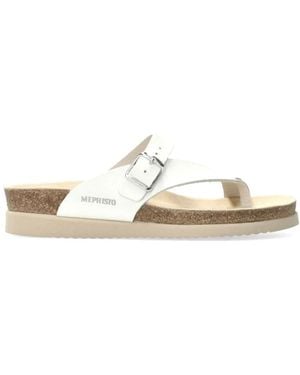 Mephisto Flip Flops - Metallic