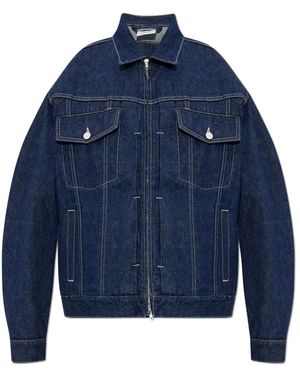 Vetements Denim Jas - Blauw