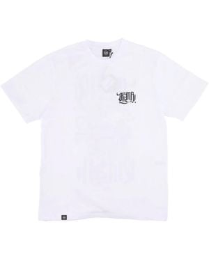DOLLY NOIRE Wüsten Skull Tee Weißes T-Shirt