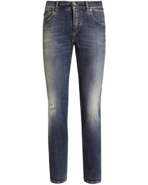 Dolce & Gabbana Slim Fit Jeans - Blue