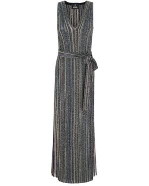Missoni Kleedjes ,Veelkleurig ,Kleedjes - Grijs