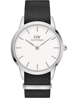 Daniel Wellington Iconic Nato 40Mm - Schwarz