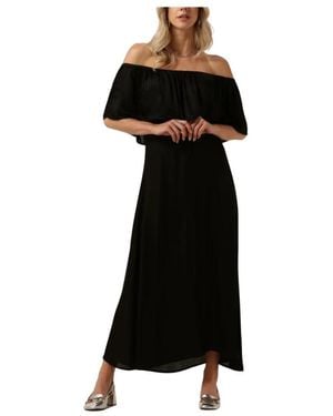 My Essential Wardrobe Schwarzes Midi-Kleid Melissamw Florance