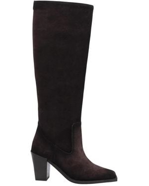 Bronx Heeled Boots - Black