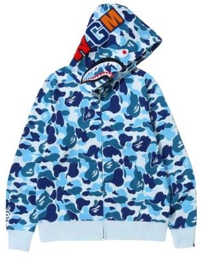 A Bathing Ape Zip-Throughs - Blue