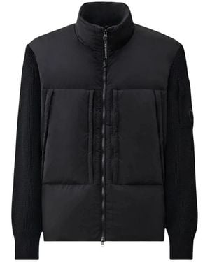 C.P. Company Jassen ,Zwart ,Gewatteerd Lichtjack