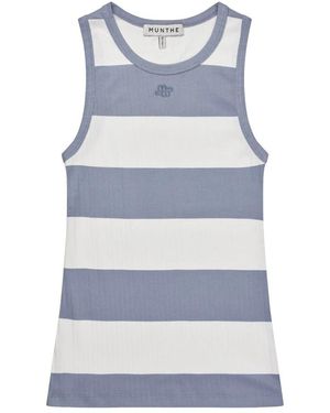 Munthe Tops ,Veelkleurig ,Sleeveless Tops - Blauw