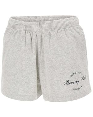 Sporty & Rich Short Shorts - Grey
