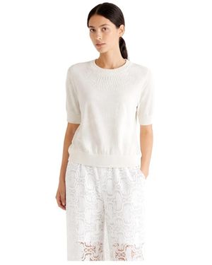 MEIMEIJ Round-Neck Knitwear - White