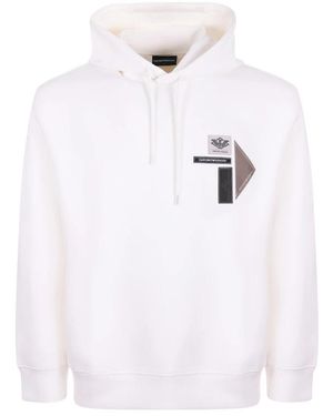 Emporio Armani Hoodies - White