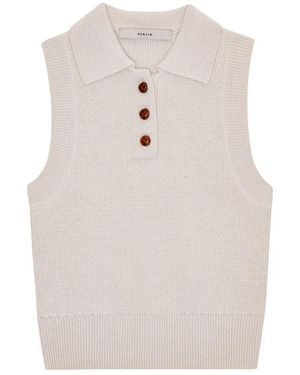 REMAIN Birger Christensen V-Neck Knitwear - Bianco