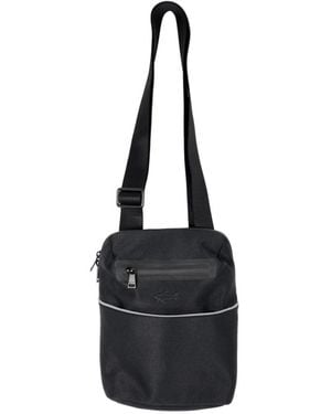 Paul & Shark Schwarze umhängetasche mit doppelreißverschluss