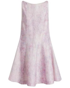 Alberta Ferretti Short Dresses - Purple