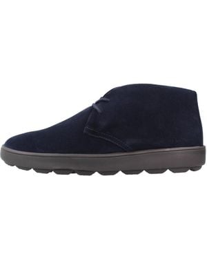 Geox Lace-Up Boots - Azul