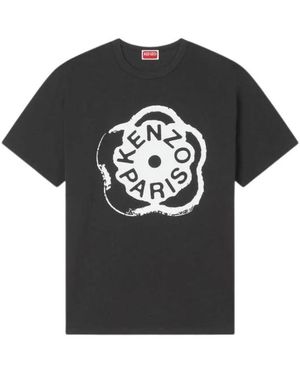 KENZO T-Shirt Loose 'Boke Flower 2.0' - Zwart