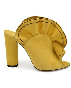 Jimmy Choo Sandalias de tacón alto - Amarillo