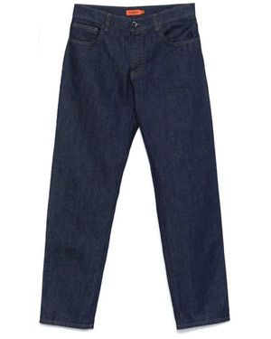 Barena Blaue Baumwollhose Eleganter Schnitt