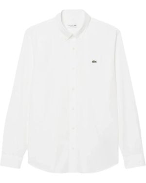 Lacoste Formal Shirts - White