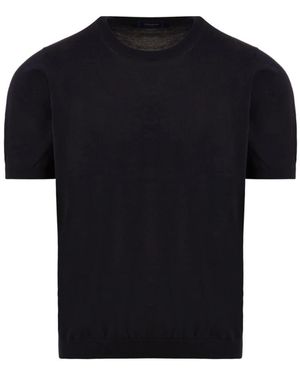 Drumohr Round-Neck Knitwear - Nero