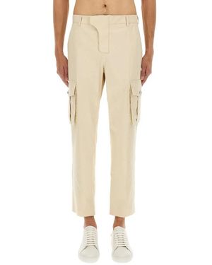 Balmain Broeken ,Katoen Katoenen Cargo Broek - Naturel