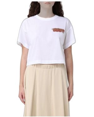 Max Mara T-Shirt Funale - Wit