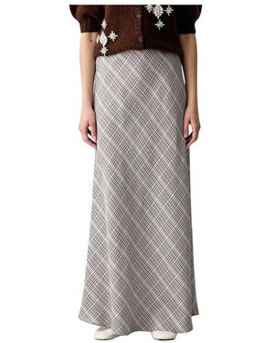 Munthe Maxi Skirts - Gris