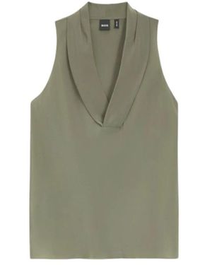 BOSS Bolaru Top - Groen