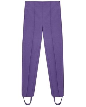 Lardini Slim-Fit Trousers - Purple
