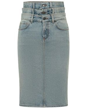 Fiorucci Denim Skirts - Azul