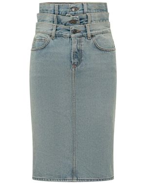 Fiorucci Denim Skirts - Azul