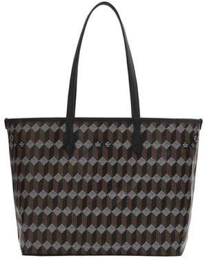 AU DEPART Tote Bags - Negro