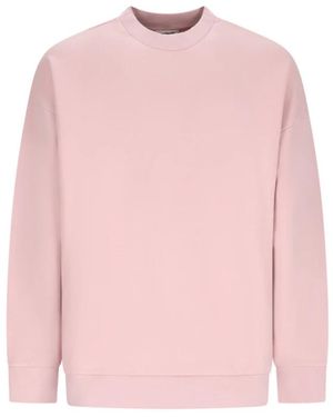 DARKPARK Hoodies & Sweatvesten ,Roze ,Katoen Ben Crewneck Sweatshirt