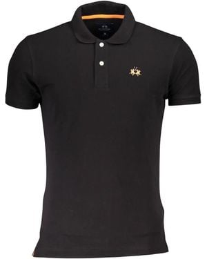 La Martina Polo Shirts - Black