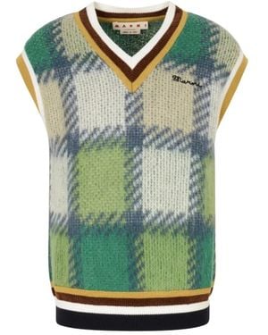 Marni Sleeveless Knitwear - Green