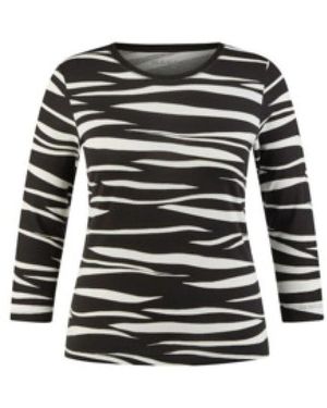 Rabe Stylisches T-Shirt - Schwarz